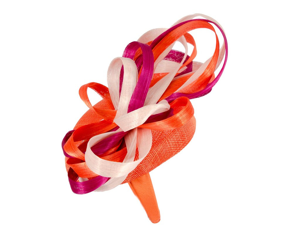 Exclusive multi-colored pillbox fascinator by Fillies Collection-2