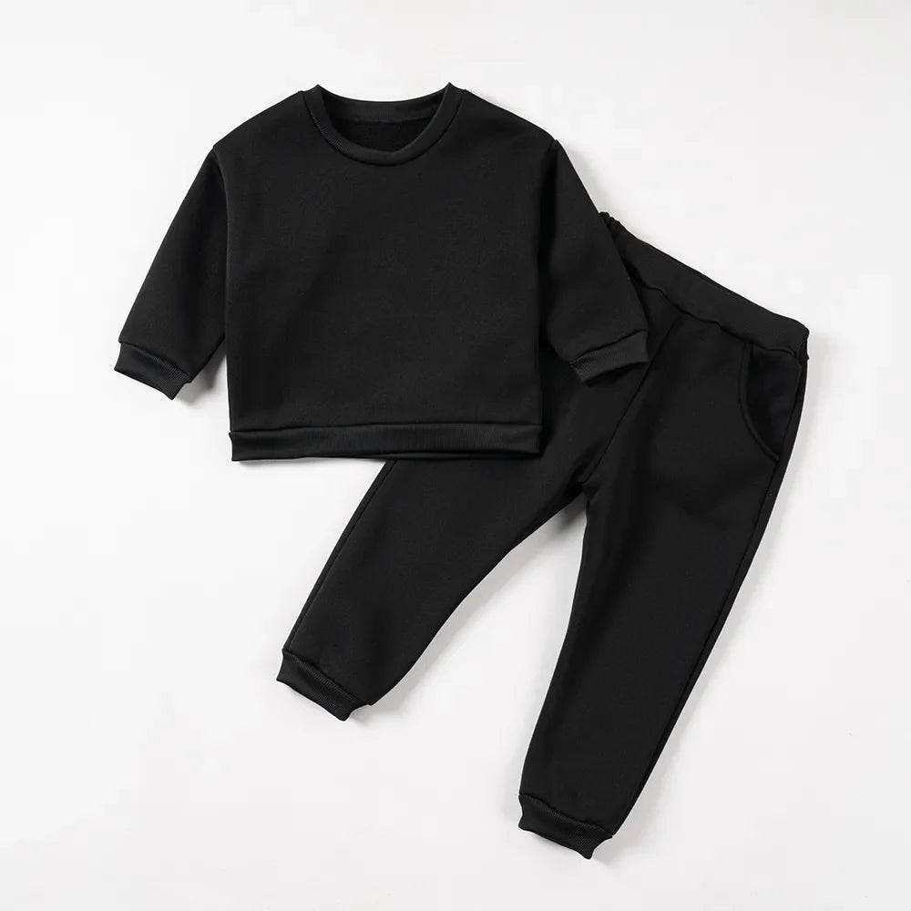 Pants and Sweatshirt Set in Cotton Multivariant-5