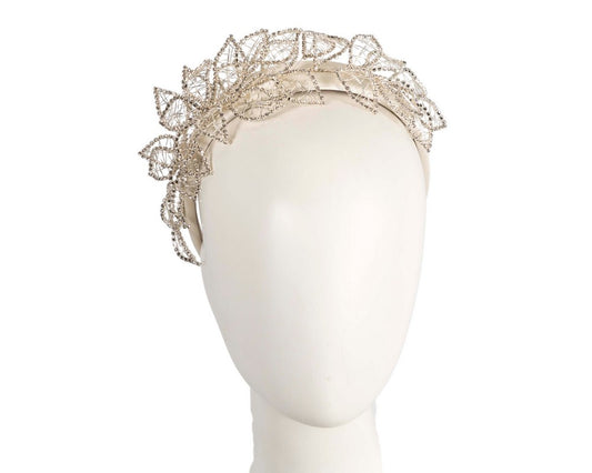 Fashion silver fascinator headband by Fillies Collection