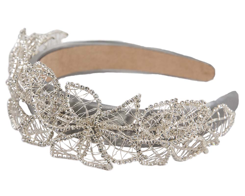 Fashion silver fascinator headband by Fillies Collection-1