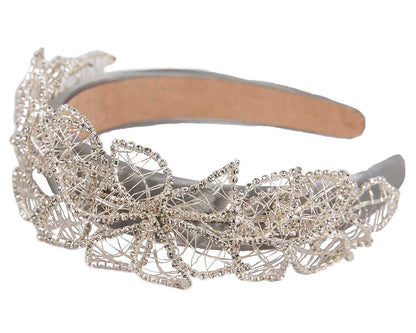 Fashion silver fascinator headband by Fillies Collection-1