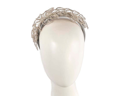 Fashion silver fascinator headband by Fillies Collection-0