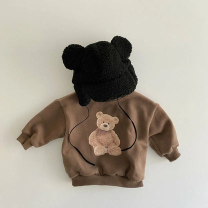 Sweatshirt with Teddy Bear for Children Multivariant-2