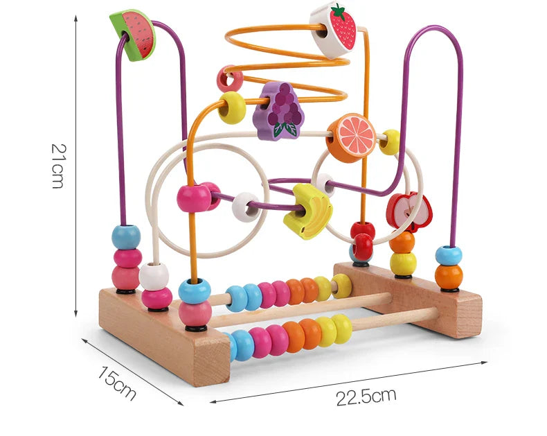 Wooden Maze Toy for children multivariant-6