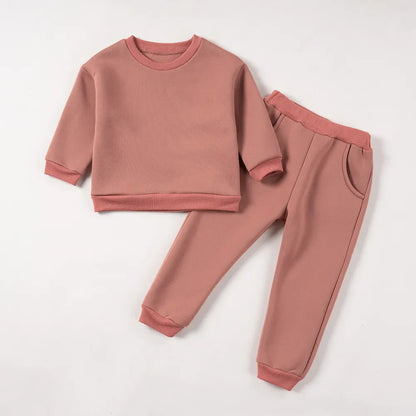 Pants and Sweatshirt Set in Cotton Multivariant-11