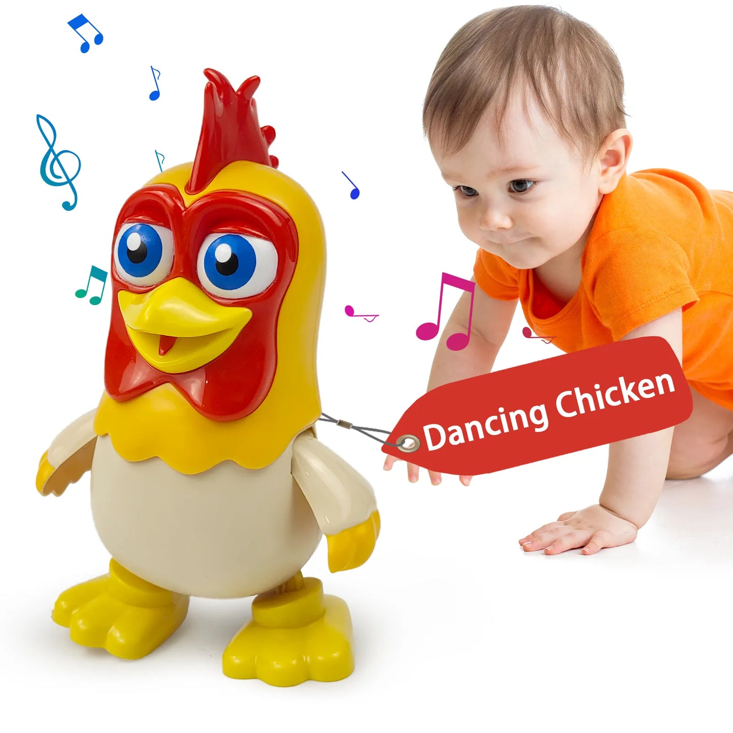 Interactive Musical Dancing Chicken-0
