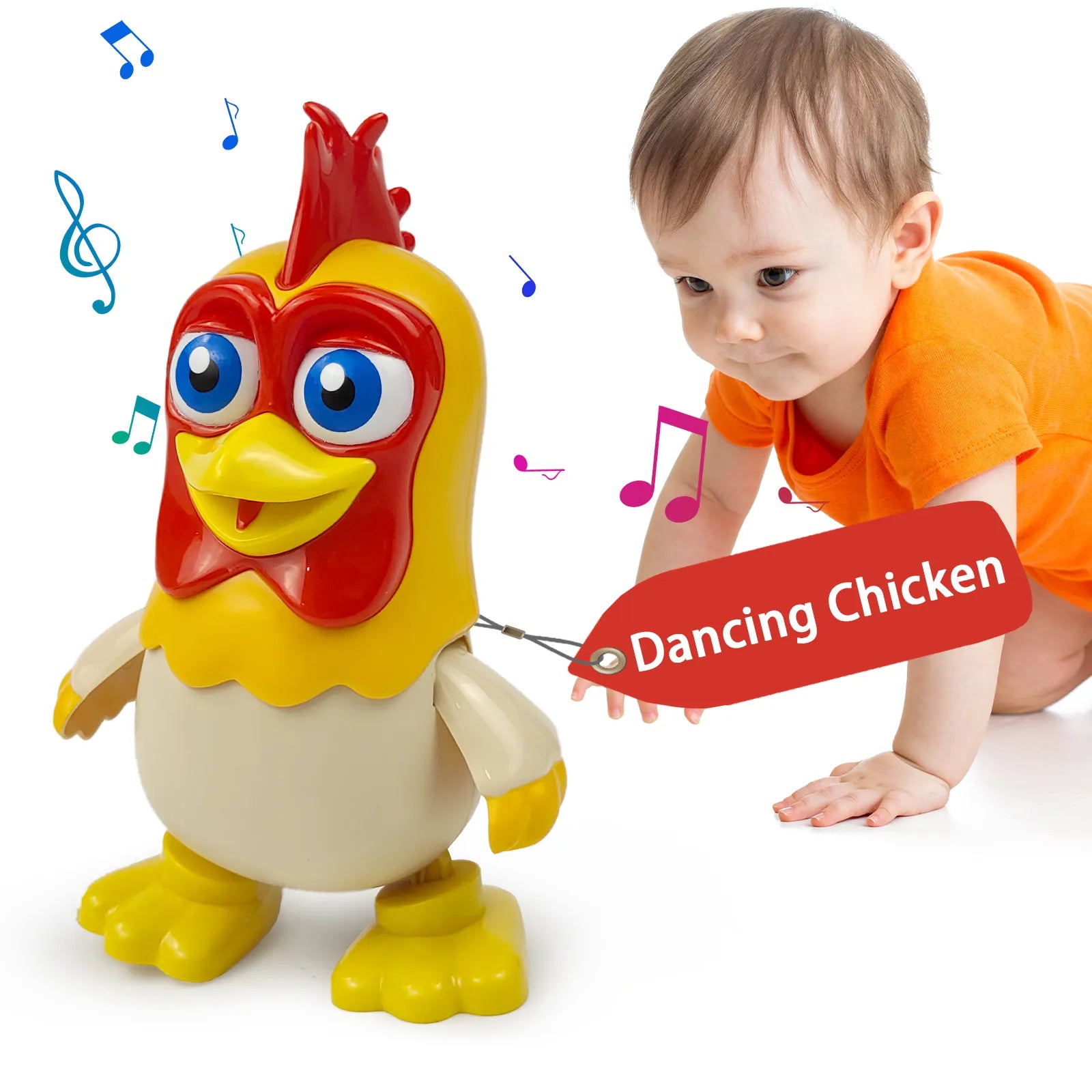 Interactive Musical Dancing Chicken-0