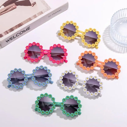 Colored Sunglasses "Flowers" for Children Multivariant-2