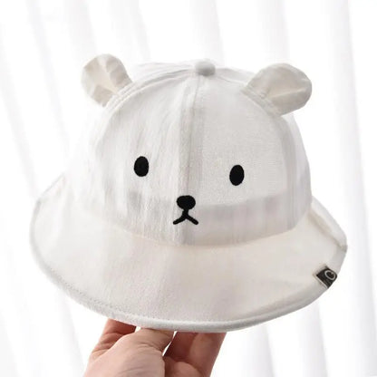 Summer cap with fun animals for children multivariant-5