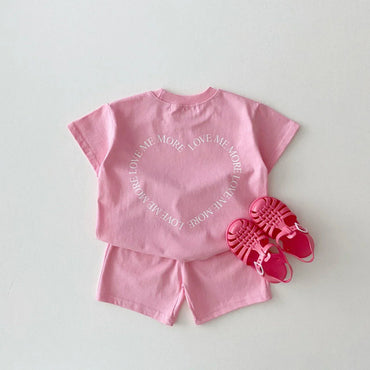 Set T-shirts and Pants for Children Love Me More multivariant-1