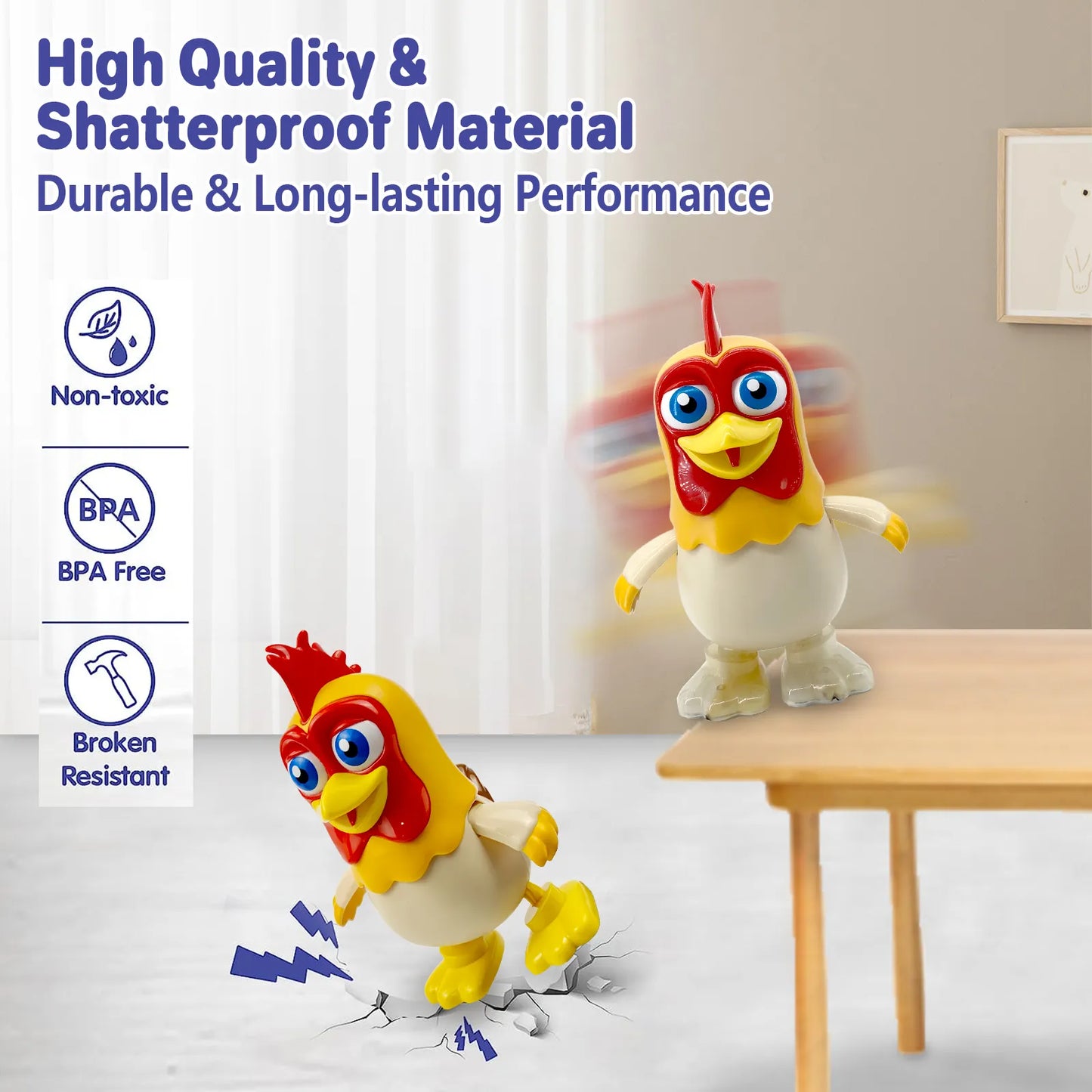 Interactive Musical Dancing Chicken-3
