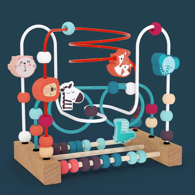 Wooden Maze Toy for children multivariant-2