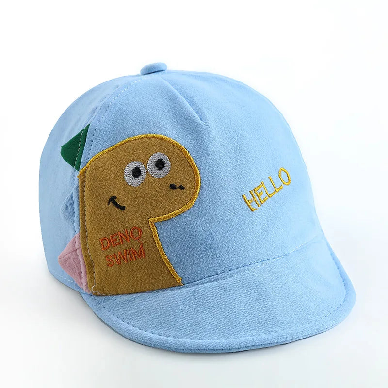Summer cap with fun animals for children multivariant-32