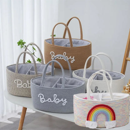Cotton Rope Diaper Bag multivariant-0