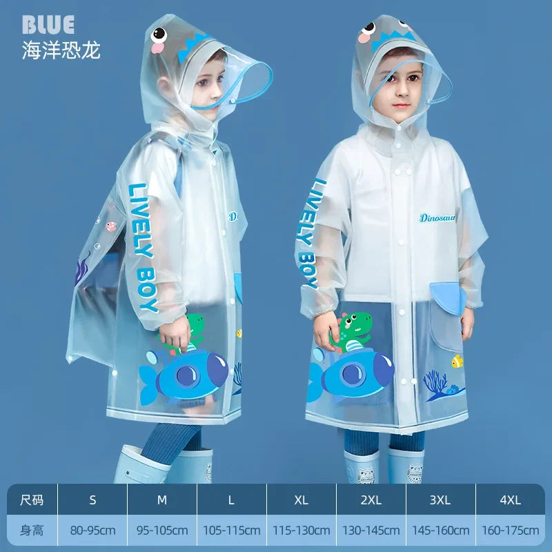 Fantasy raincoat for children multivariant-3