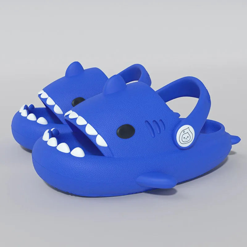Non-slip Eva Shark Slippers for Children Multivariant-5