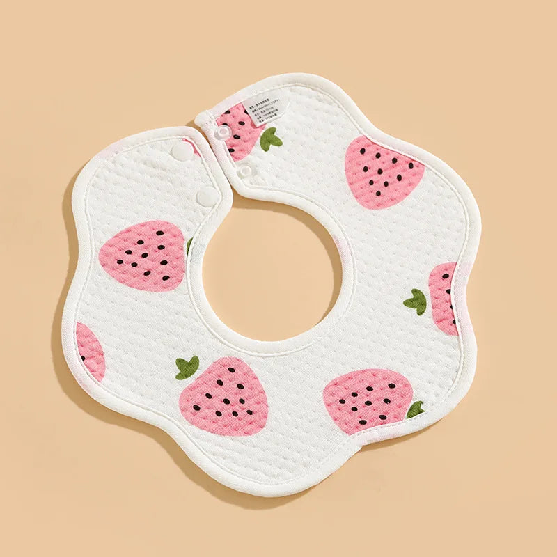 Cotton Waterproof Bib for newborns, multivariant-11