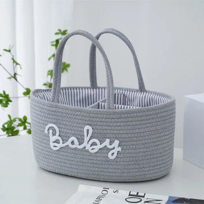 Cotton Rope Diaper Bag multivariant-3