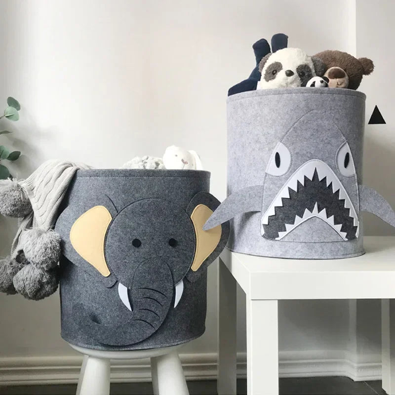 Storage Bin with Animals Multivariant-2
