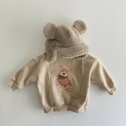 Sweatshirt with Teddy Bear for Children Multivariant-3
