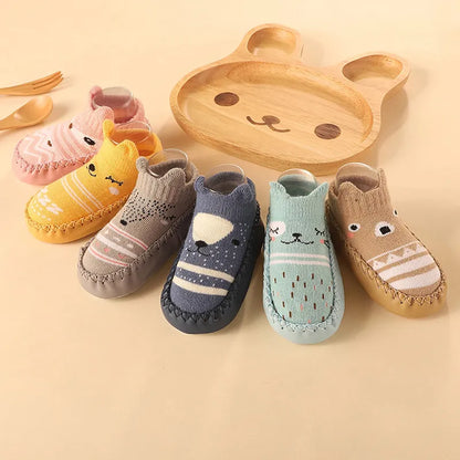 Non-Slip Socks with Cork for Children Multivariant-2
