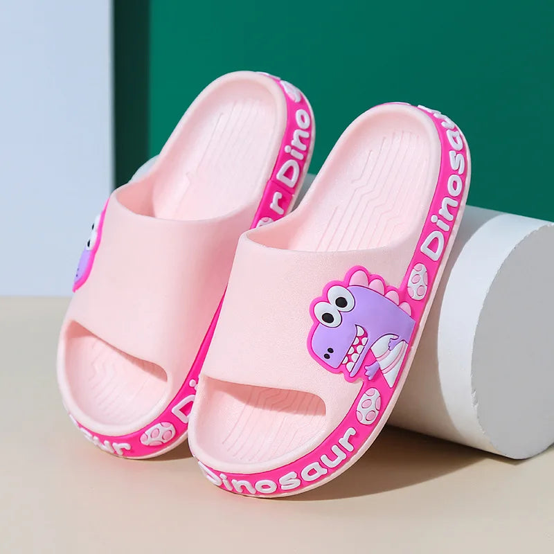 Non-slip Rubber Slippers Dinosaur for Children Multi-variant-8