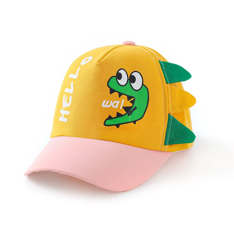 Summer cap with fun animals for children multivariant-30
