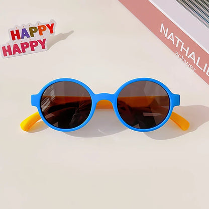 Colored "Checkered" sunglasses for children multivariant-31