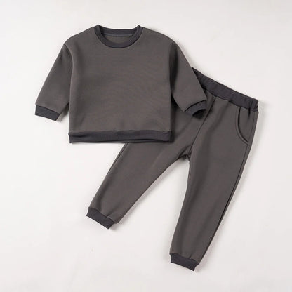 Pants and Sweatshirt Set in Cotton Multivariant-7