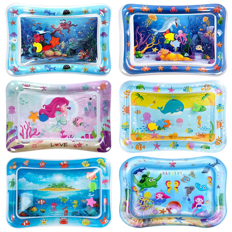 Inflatable play mat with water for children multivariant-0