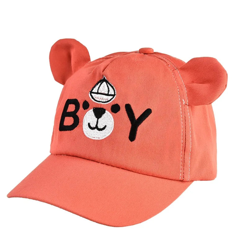 Summer cap with fun animals for children multivariant-7