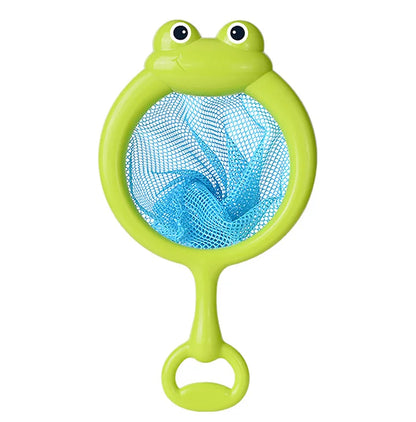 Bath Set toy with light fishing net and animals-5