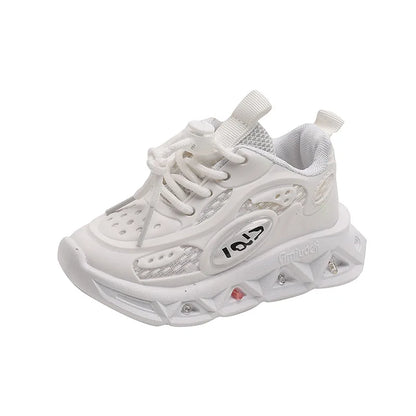 Breathable Sneakers Shoes with Multicolor LED for Children-4