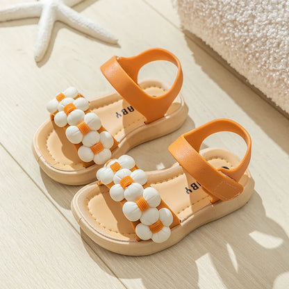 Anti-Slip "Flowers" Sandals for Girls Multivariant-4