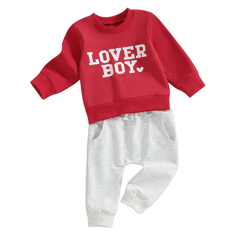 Pants and Sweatshirt Set for children "Lover Boy"-2