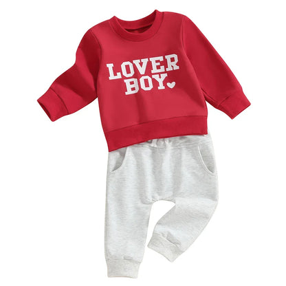 Pants and Sweatshirt Set for children "Lover Boy"-2
