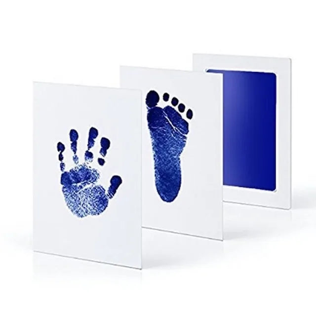 DIY Kit for Souvenir Feet/Handprints on white background Multivariant-13
