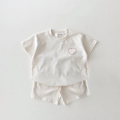 Set T-shirts and Pants for Children Love Me More multivariant-7