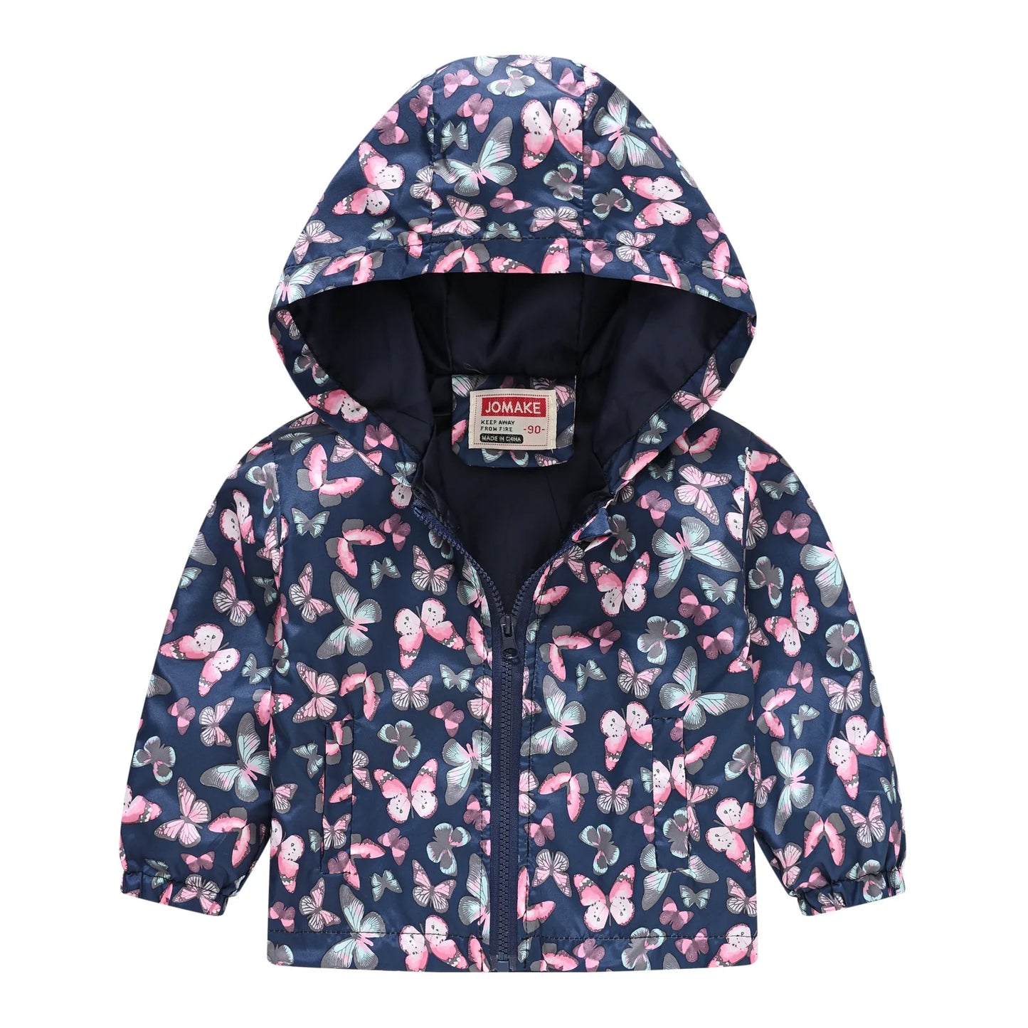 Windbreaker Jacket with Hood and Zip for Children Multivariant-15