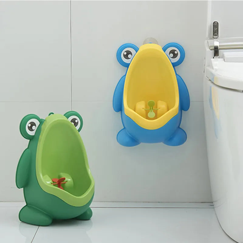 Frog-shaped Wall-mounted Potty Training Urinal for children Multivariant-0
