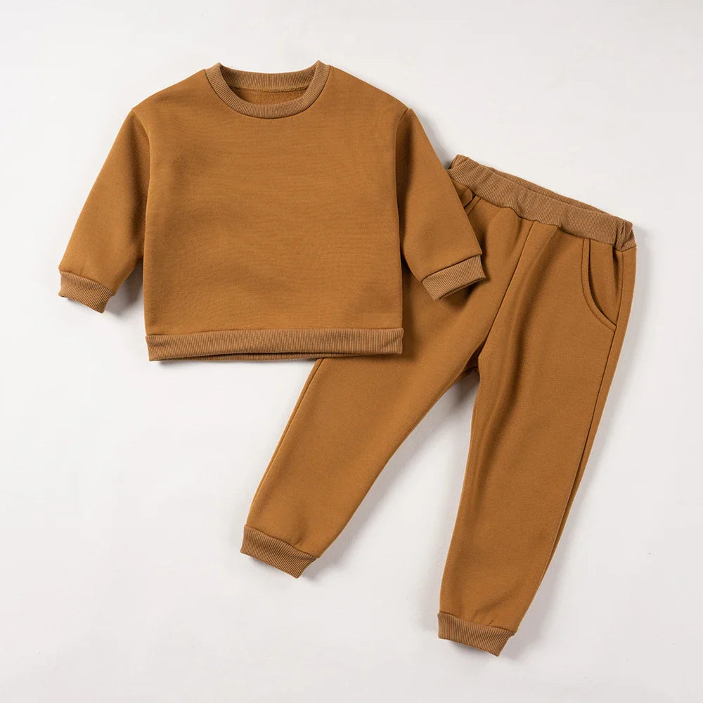 Pants and Sweatshirt Set in Cotton Multivariant-6