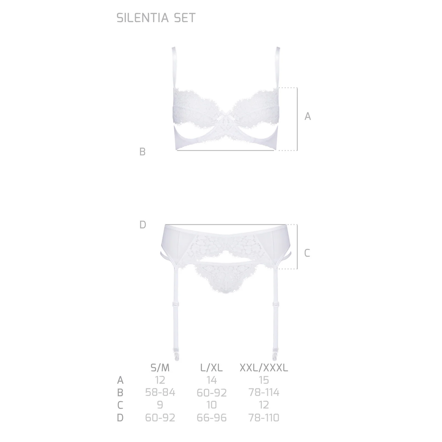Sexy Seducing 3 Piece Lacy Lingerie Set Avanua Silentia-2