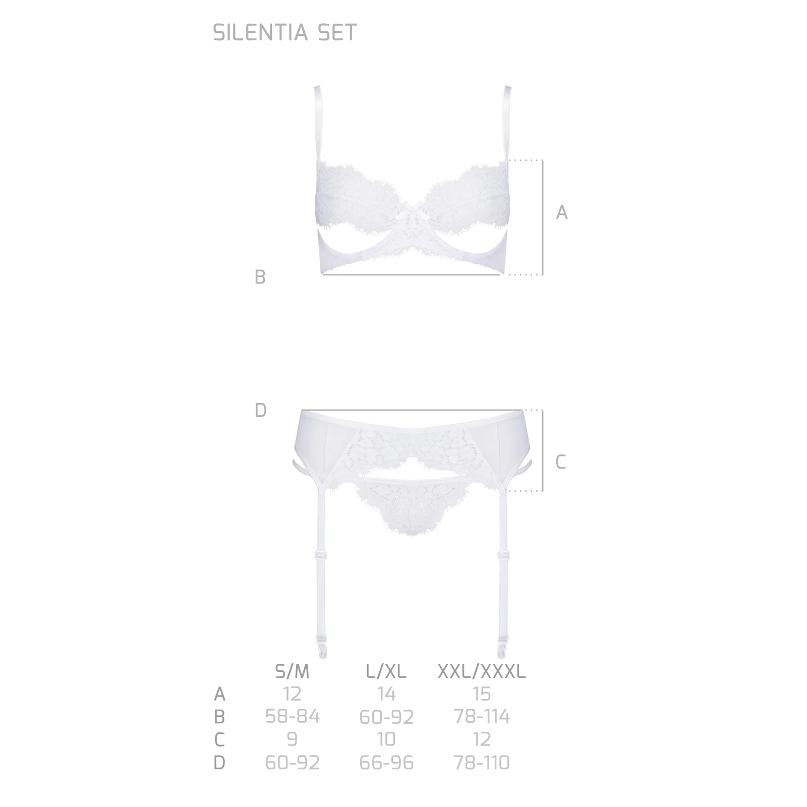 Sexy Seducing 3 Piece Lacy Lingerie Set Avanua Silentia-2