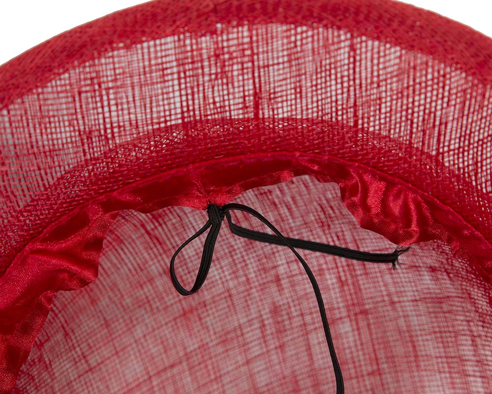Red Ladies Fashion Bucket Hat for Ascot