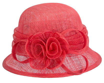Red Ladies Cloche Racing Hat by Max Alexander-2