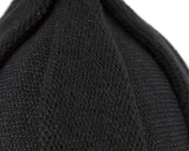 Warm black pixi hat
