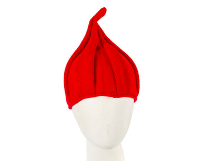 Warm red pixi hat-0