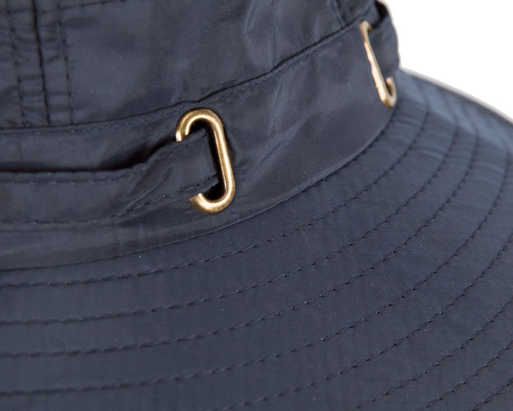 Navy casual weatherproof bucket golf hat SP514