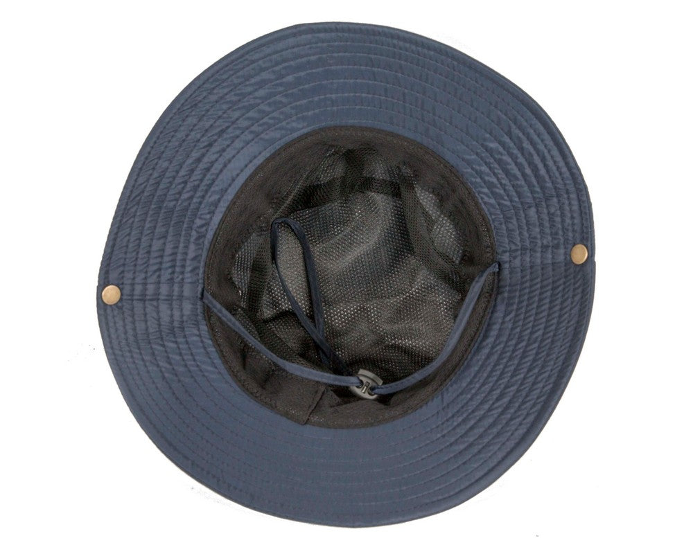 Navy casual weatherproof bucket golf hat SP514