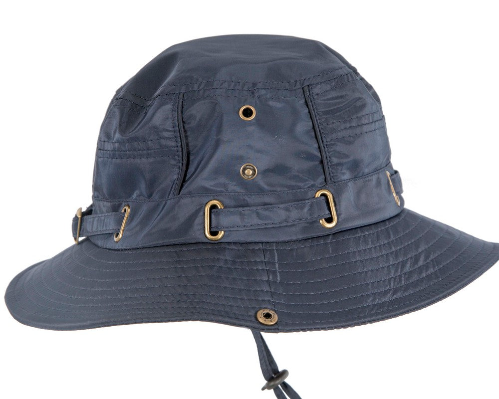Navy casual weatherproof bucket golf hat SP514